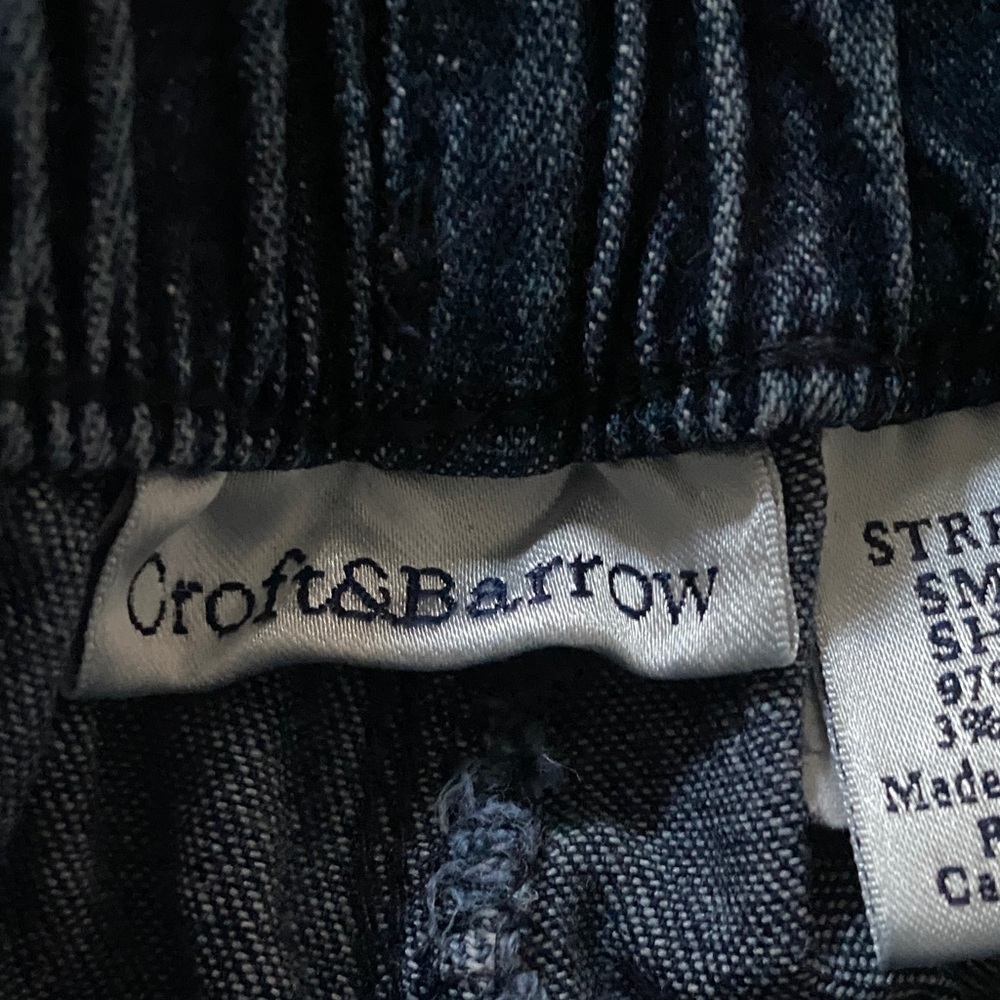 3 for$15Casual and Classy Dark Denim Tapered Pants - Picture 3 of 4